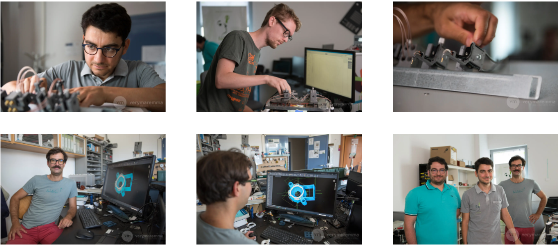 Cicci Research staff designing and testing mechanical and scientific equipment